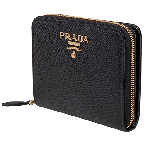 prada small wallet on a strap|Prada wallet black woman.